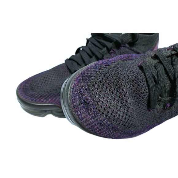 Nike Air VaporMax Mens 8.5 Flyknit 2 Night Purple Black 942842-013 main image 7